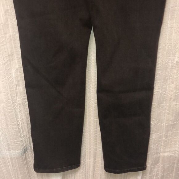 Chico’s 0 (US 4-6) Brown PerfectStretch Girlfriend Slim Leg/Ankle Jeans - Picture 11 of 15